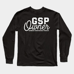 GSP Owner /\/ Retro Typography Design Long Sleeve T-Shirt